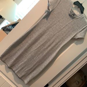 *** grey soft dress